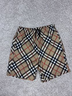 Burberry Checker Shorts