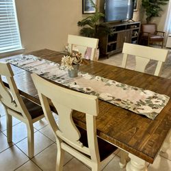 Dining Table With 4 Chairs