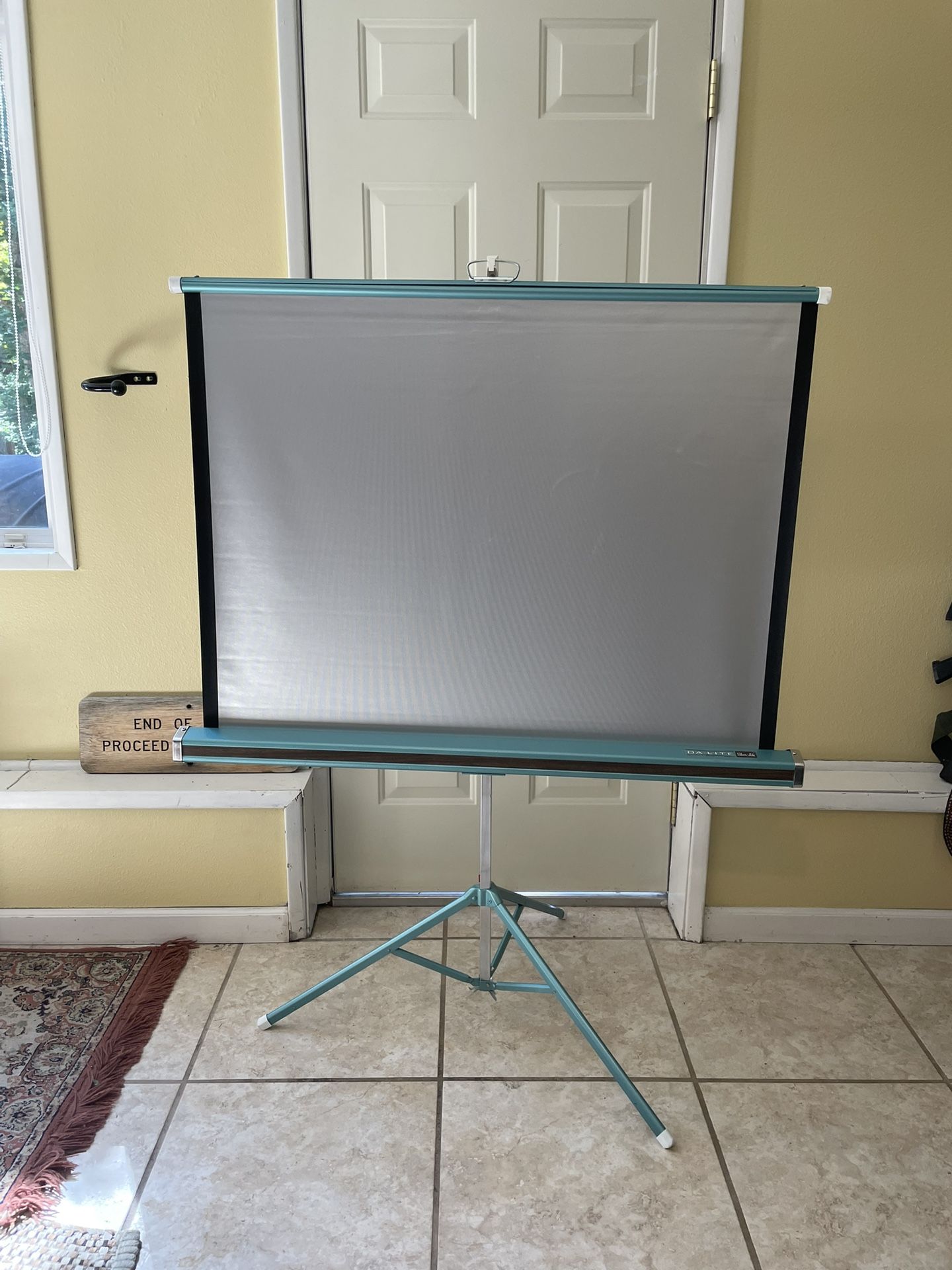 Vintage Projector Screen
