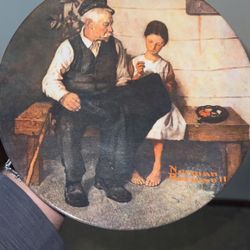 1979 Norman Rockwell Plate “The Lighthouse Keepers Daughter”