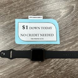 Apple Watch Series 3 -  PAYMENTS AVAILABLE LOW AS $1 DOWN  - NO CREDIT NEEDED