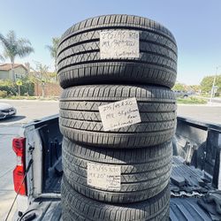 275/45/20 Continental Cross contact Like New Tread (4)