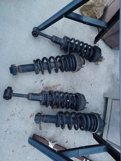 Shocks strut coil over
