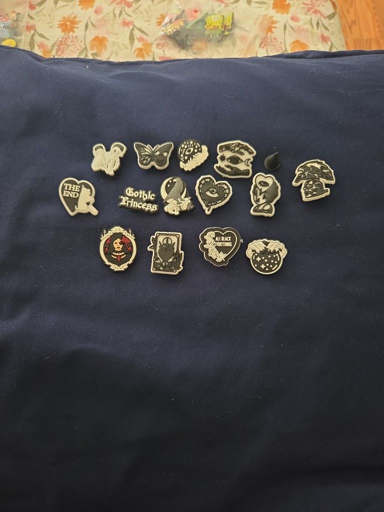 Gothic Jibbitz Charms