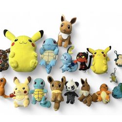 Pokémon Plushies Lot