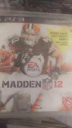 Madden 12 PS3
