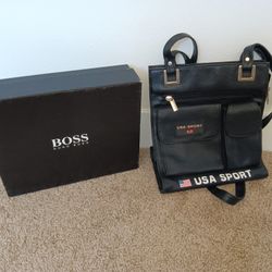New Hugo Boss Leather Shoulder bag 🛍️