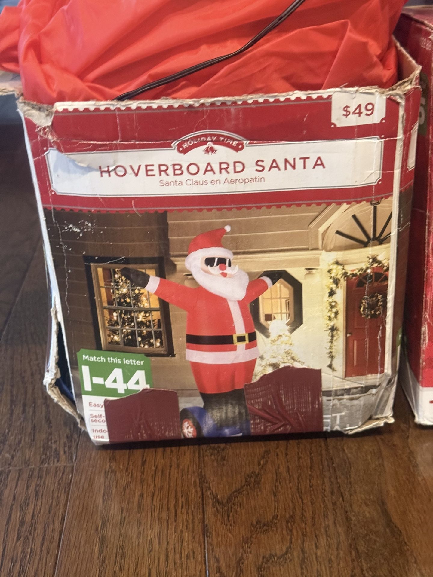 Hoverboard Santa