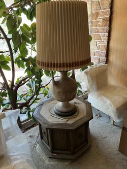 Lamp And Table