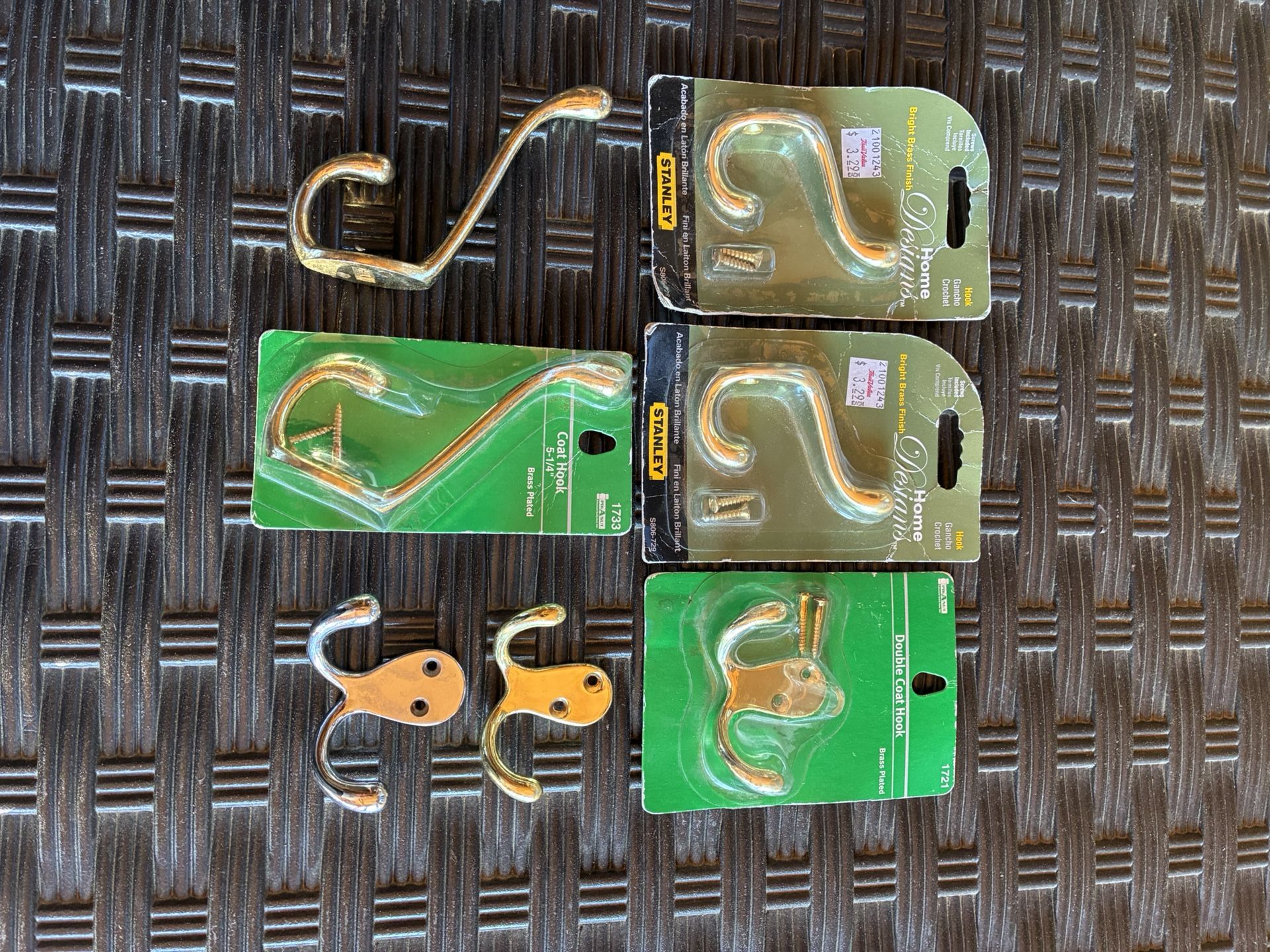 Brass Hangers & Hooks