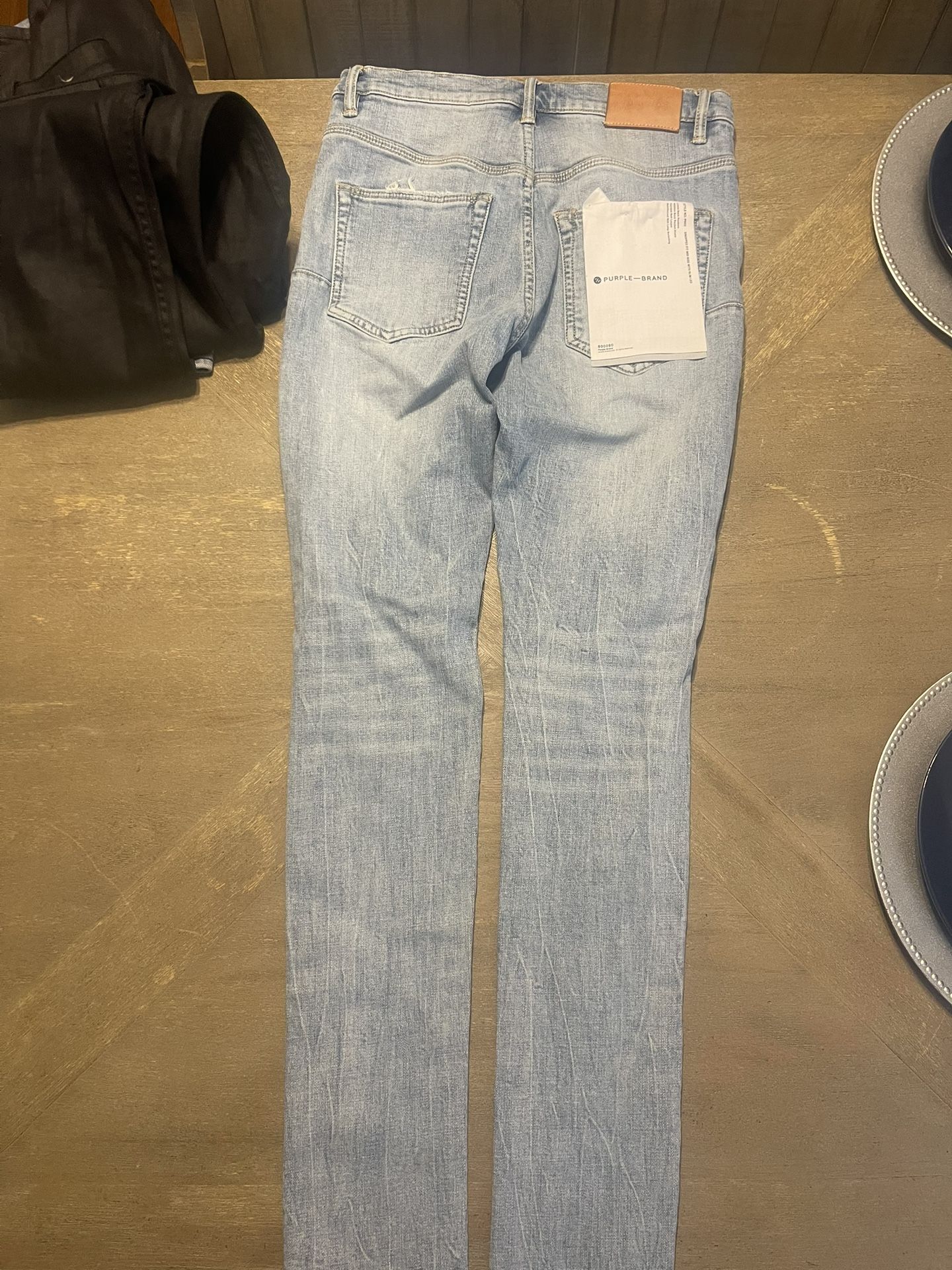 purple jeans size 30