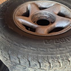 5 Toyota 6 lug wheels