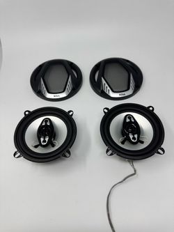 BOSS Audio NX524 Onyx 5.25” 300W 4-Way Car Speakers 4 Ohm Pair Used
