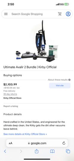 Kerby AVALAIR Multi Surface Shampoo System Vacuum