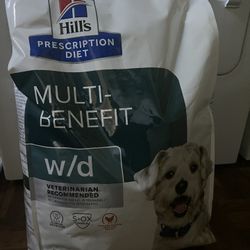 Hills Prescription Diet W/D Dog Food - 27.5 Lbs, Unopened