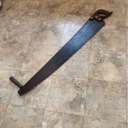 48” Henry Disston & Sons D-Handle Two Man Saw