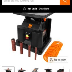 Sander With Oscillating Spindle - Trades Welcome 