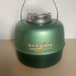 1950’s Metal Thermos Jug. MCM 