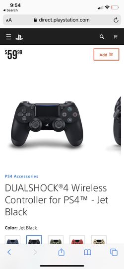 Black ps4 controller great condition