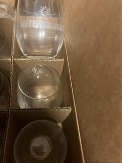 Meteorologist Stemless Wine Glasses Set