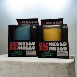 Nee Doh Mello Mallo Squishy Toys – Set of 2