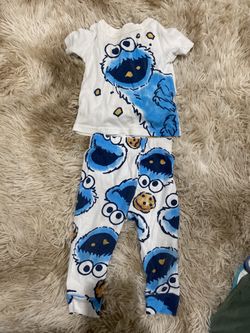 Cookie Monster Baby Boy Pj’s