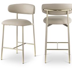 Leather Seat Counter stools