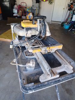 Dewalt tile wet saw