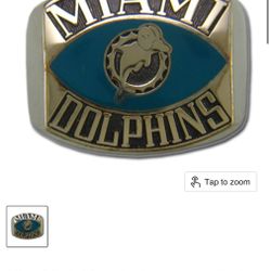 Miami Dolphins NFL ring