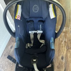 CYBEX Aton G Swivel Car Seat & Base - OCEAN BLUE