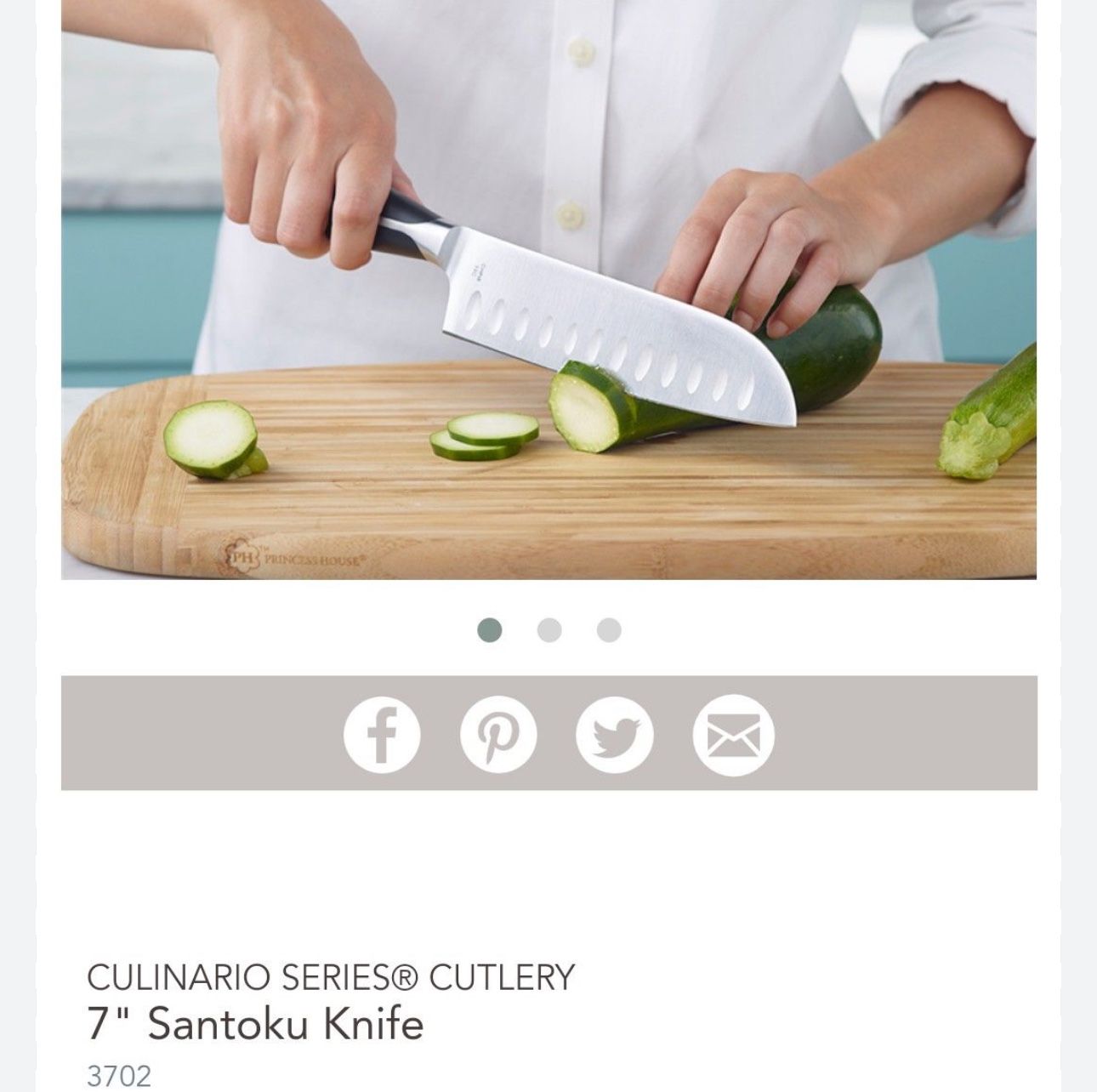 Princess House Cuchillo New