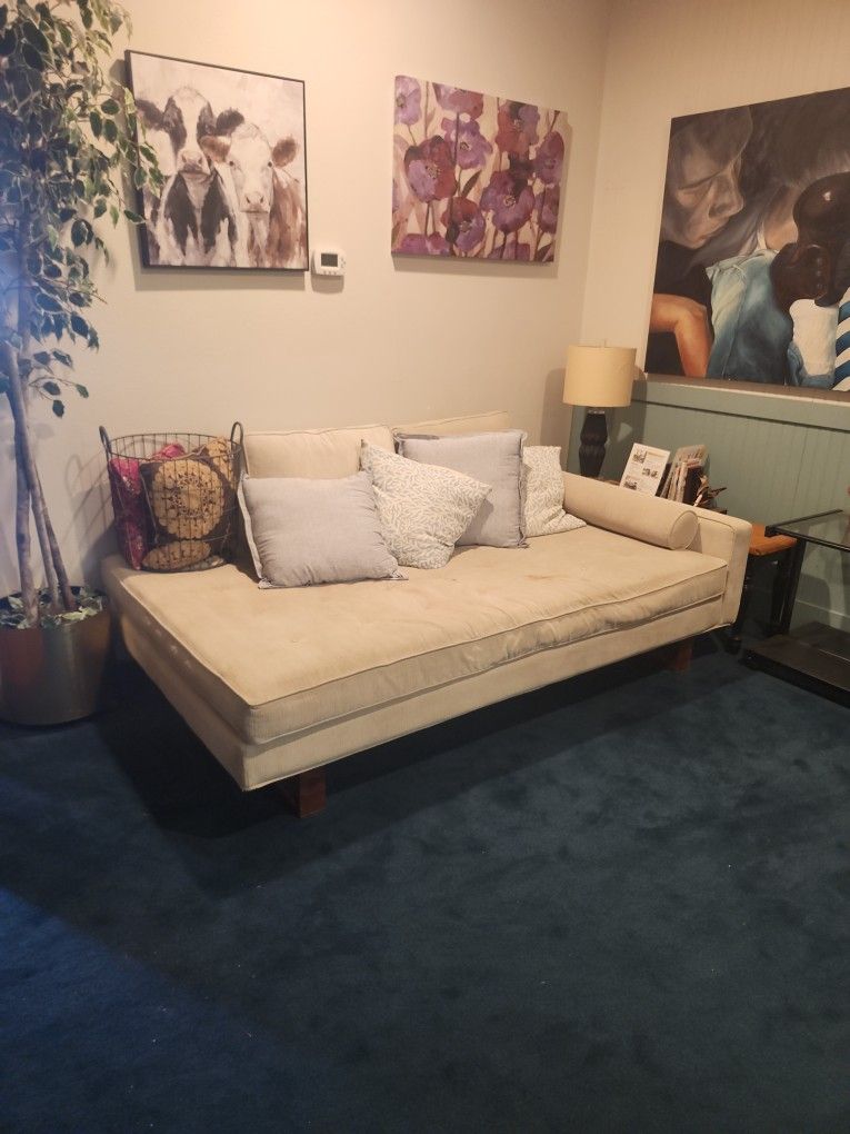 Wide Chaise Lounge Couch.