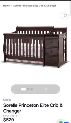 Sorelle Princeton Elite Crib & Changer