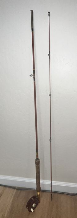 Vintage Fly fishing Shakespeare Wonderrod and South Bend 1122 Reel