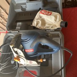 RYOBI Biscuit Joiner Double Insulated Model JM82 with Dust Bag Case Power Tools