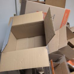 Various Boxes And Packing Material. 