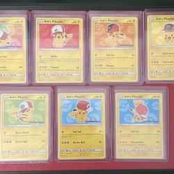 Ash’s Pikachu Sequential Set