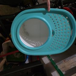 Free Used Kitty Litter Pan Top Entry