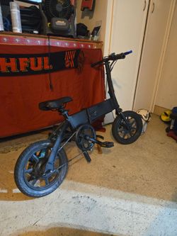 Need gone ASAP  it's a ebike 18 mph
