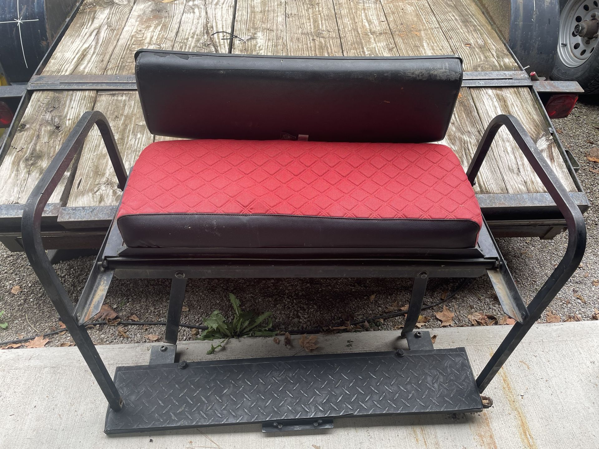 Rear Golf Cart Seat