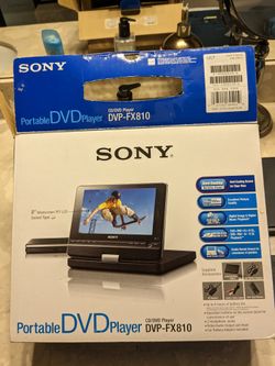 Sony portable DVD player DVP-FX810