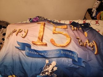 15th birthday banner