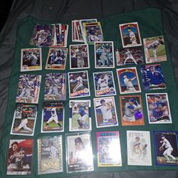 Huge Lot Of New York Mets Baseball Cards