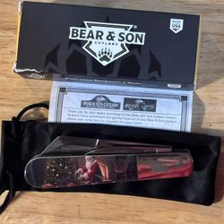 Bear & Son Cutlery Limited Edition 2025 Christmas Pocket Knife 