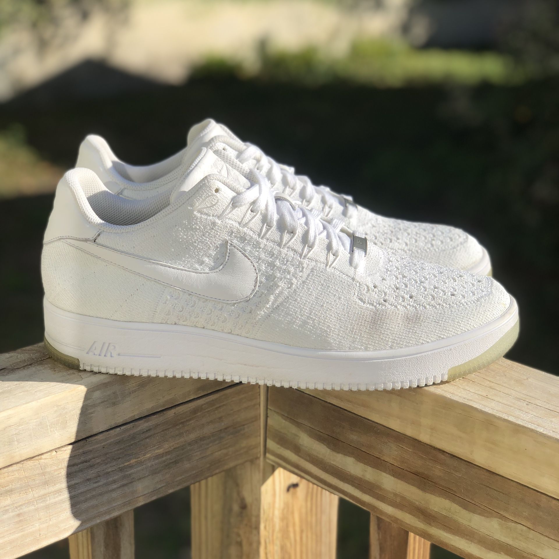Magistraat prototype andere Nike Air Force One Ultra Flyknit - Mens Atheltic Shoes 817419-100 Mens Size  14 for Sale in Lutz, FL - OfferUp