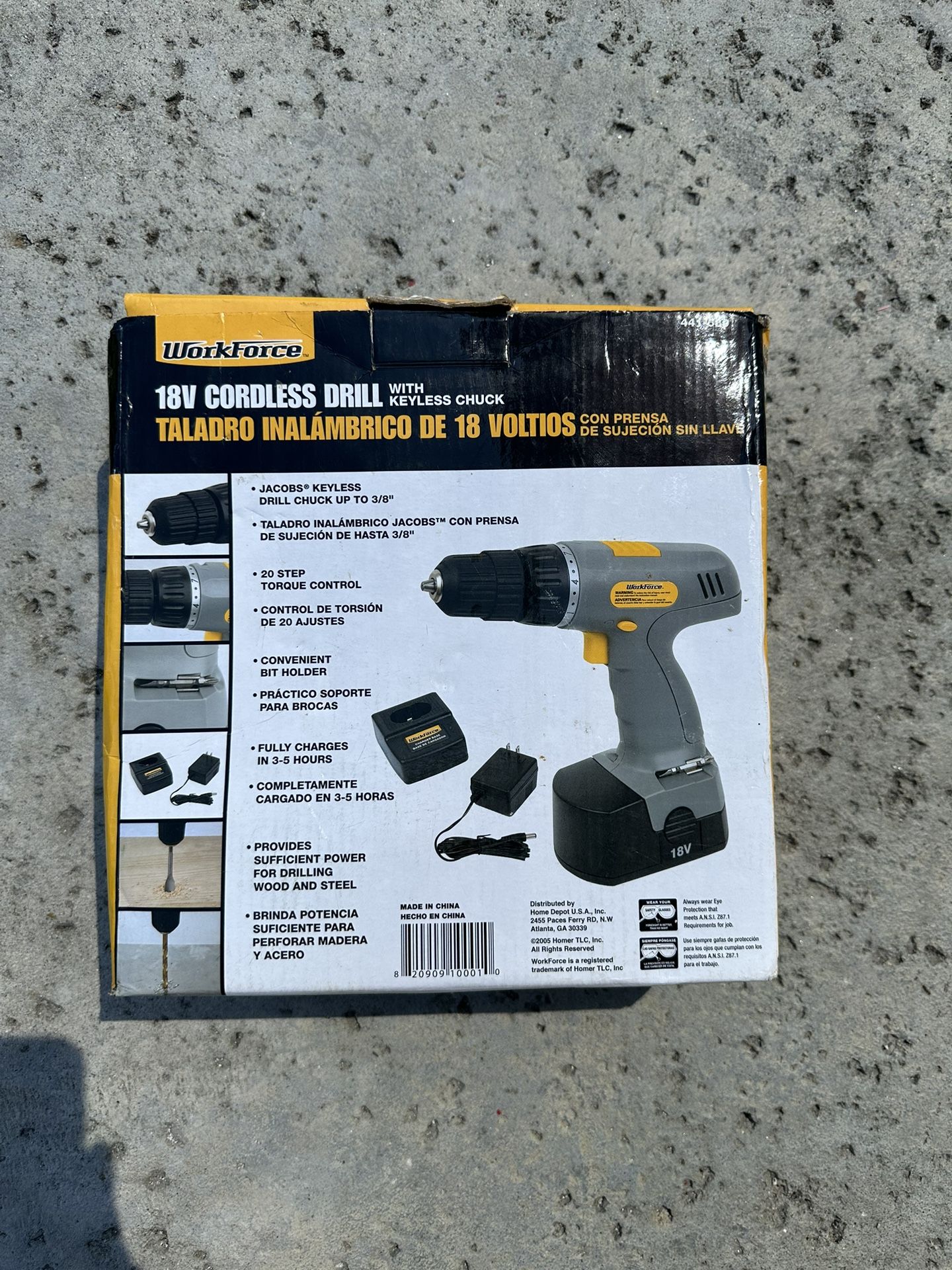 Workforce 18v Cordless Drill For Sale for Sale in Long Beach CA OfferUp