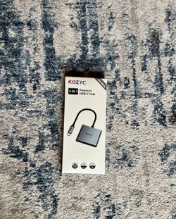 USB C to Dual HDMI Adapter