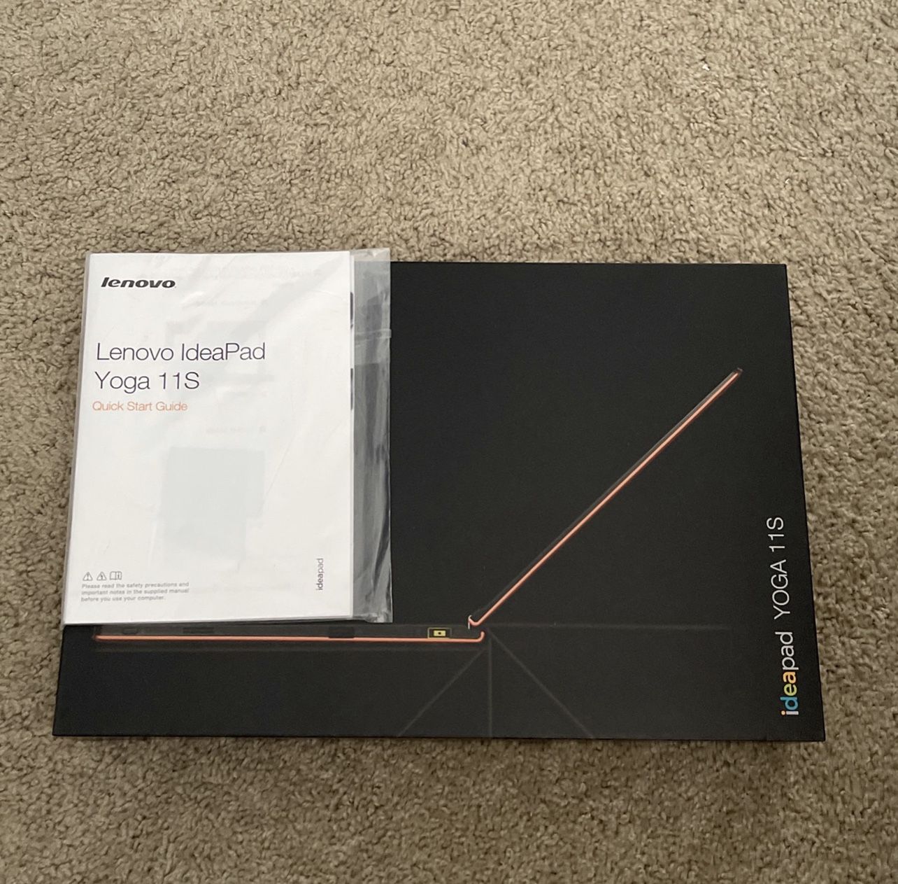 Lenovo 2-in-1 Ideapad TOUCH Yoga 11s Intel i5-4210Y, 256GB SSD,4GB RAM, Win10