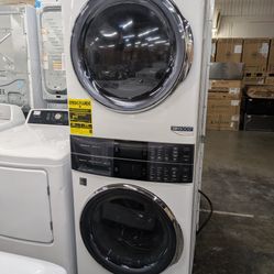 Electrolux ELTE7600AW
27 Inch Electric Stacked Laundry Tower 