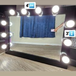 Custom Hand Made, Not Generic Cheap China Material Vanity Mirror Makeup Hair